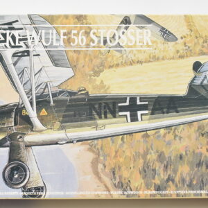 Modellino aereo model kit montaggi FOCKE WULF 56 STOSSER heller scala 1:72 modellismo