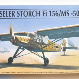 Modellino aereo model kit montaggi FIESELER STORCH FI 156/MS-500 heller scala 1:72 modellismo