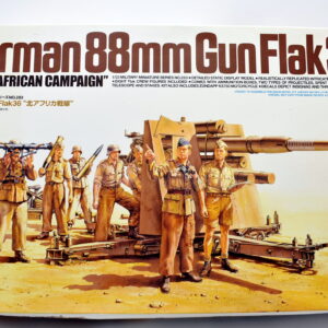 Modellino model kit montaggio carri armati tank GERMAN 88MM GUN FLAK 36 tamiya scala 1:35 modellismo