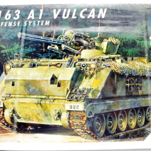 Modellino model kit montaggio carri armati tank M-163 A1 VULCAN italeri scala 1:35 modellismo