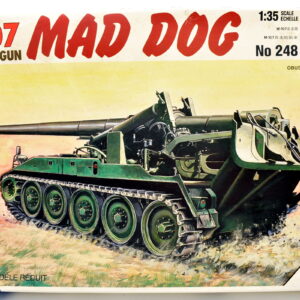 Modellino model kit montaggio carri armati tank M-107 MAD DOG italeri scala 1:35 modellismo