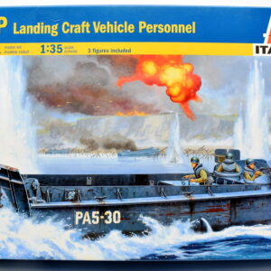 Modellino model kit montaggio tank LCVP LANDING CRAFT VEHICLE italeri scala 1:35 modellismo