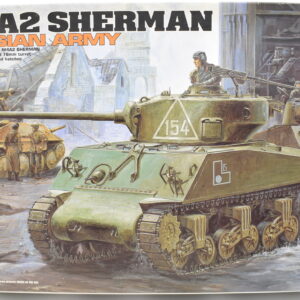 Modellino model kit montaggio carri armati tank M4A2 SHERMAN RUSSIAN ARMY academy scala 1:35 modellismo