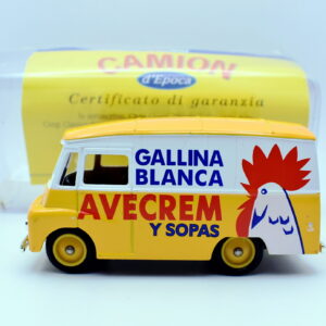 Modellino Camion scala 1:64 morris ld 150 gallina blanca diecast modellismo da collezione