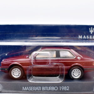 Modellino auto scala 1:43 Maserati biturbo diecast modellismo da collezione