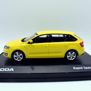 Modellino Auto Scala 1:43 Skoda rapid spaceback diecast modellismo statico