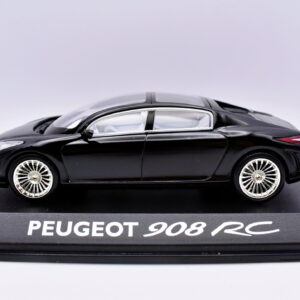 Modellino auto scala 1:43 peugeot 908 RC diecast modellismo statico