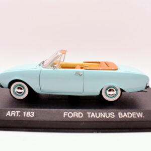 Modellino auto scala 1:43 ford taunus badew modellismo statico
