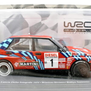 Modellino auto WRC scala 1:24 lancia delta integrale 16V modellismo diecast