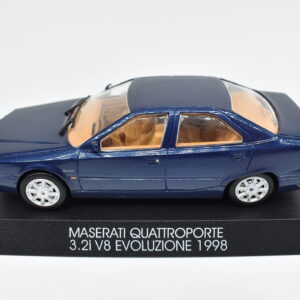 Modellino auto scala 1:43 Maserati quattroporte 3.2 V8 evoluzione diecast modellismo da collezione