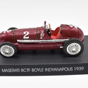 Modellino auto scala 1:43 Maserati 8CTF boyle indyanapolis diecast modellismo da collezione