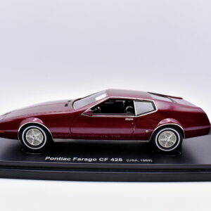 Modellino auto scala 1:43 pontiac farago cf 428 modellismo collezione