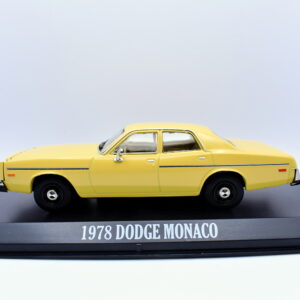 Modellino auto scala 1:43 dodge monaco greenlight diecast modellismo statico