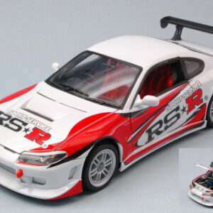 Modellino auto tuning NISSAN SILVIA S15 RS-R scala 1:24 modellismo collezione