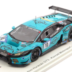 Modellino auto scala 1:43 Spark Model LAMBORGHINI HURACAN GT3 N.10 24 H NURBURGRING DI MARTINO-BRUCK-KONR modellismo