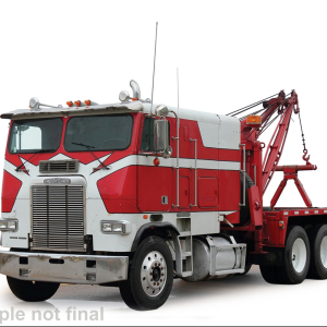 Modellino camion scala 1:43 Ixo FREIGHTLINER FLA 1987 truck modellismo statico