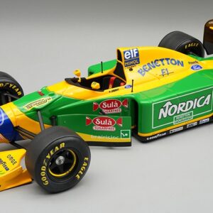 Modellino auto formula 1 F1 scala 1:18 Tecnomodel BENETTON B193B 1993 BARCELLONA ALBORETO modellismo