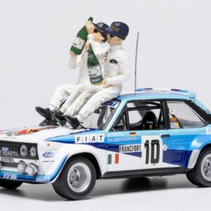Modellino auto scala 1:43 Ixo FIAT 131 ABARTH RALLY MONTE CARLO 1980 modellismo