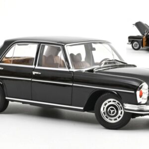 Modellino auto scala 1:18 Norev MERCEDES 280 SE BLACK diecast modellismo statico