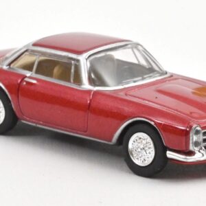 Modellino auto scala 1:87 FACEL VEGA II 1961 RED modellismo statico collezione