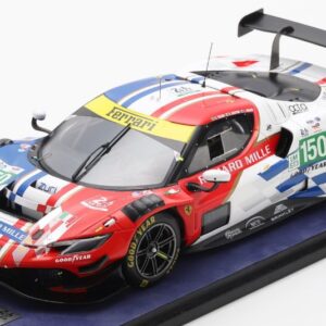 Modellino auto scala 1:18 Looksmart FERRARI 296 LMGT3 N.150 LE MANS 2025 TOLEDO-WADOUX-AGOSTINI racing modellismo