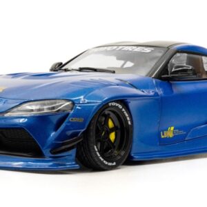 Modellino auto scala 1:18 Solido TOYOTA GR SUPRA BLUE 2025 diecast modellismo statico