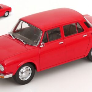 Modellino auto scala 1:18 ModelCarGroup SKODA 100 1969 RED diecast modellismo statico