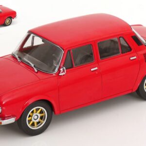 Modellino auto scala 1:18 ModelCarGroup SKODA 100 1969 REDGOLD RIMS diecast modellismo statico