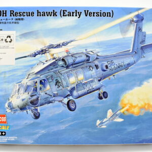 Modellini elicotteri militari model kit montaggio HH-60H RESCUE HAWK hobby boss scala 1:72 modellismo