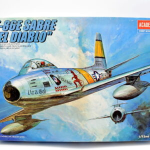 Modellini aerei model kit montaggio F-86E SABRE EL DIABLO academy scala 1:72 modellismo