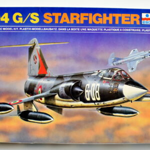 Modellini aerei militari model kit montaggio F-104 G/S STARFIGHTER esci scala 1:72 modellismo