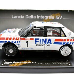 Modellino auto rally scala 1:18 LANCIA delta integrale 16V RALLY sun star diecast modellismo da collezione