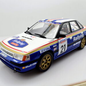 Modellino auto scala 1:18 subaru legacy RS RALLY ottomobile modellismo da collezione