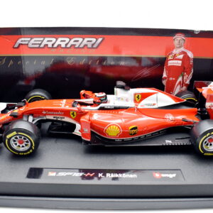 Modellini auto FORMULA 1 scala 1:18 ferrari sf16-h raikkonen burago modellismo