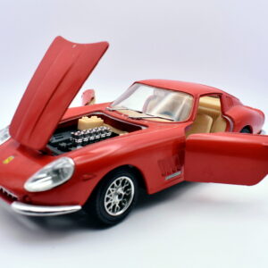 Modellino auto scala 1:24 Ferrari 275GTB 4 Burago modellismo statico da collezione