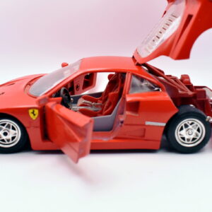 Modellino auto scala 1:24 Ferrari F40 Burago modellismo statico da collezione