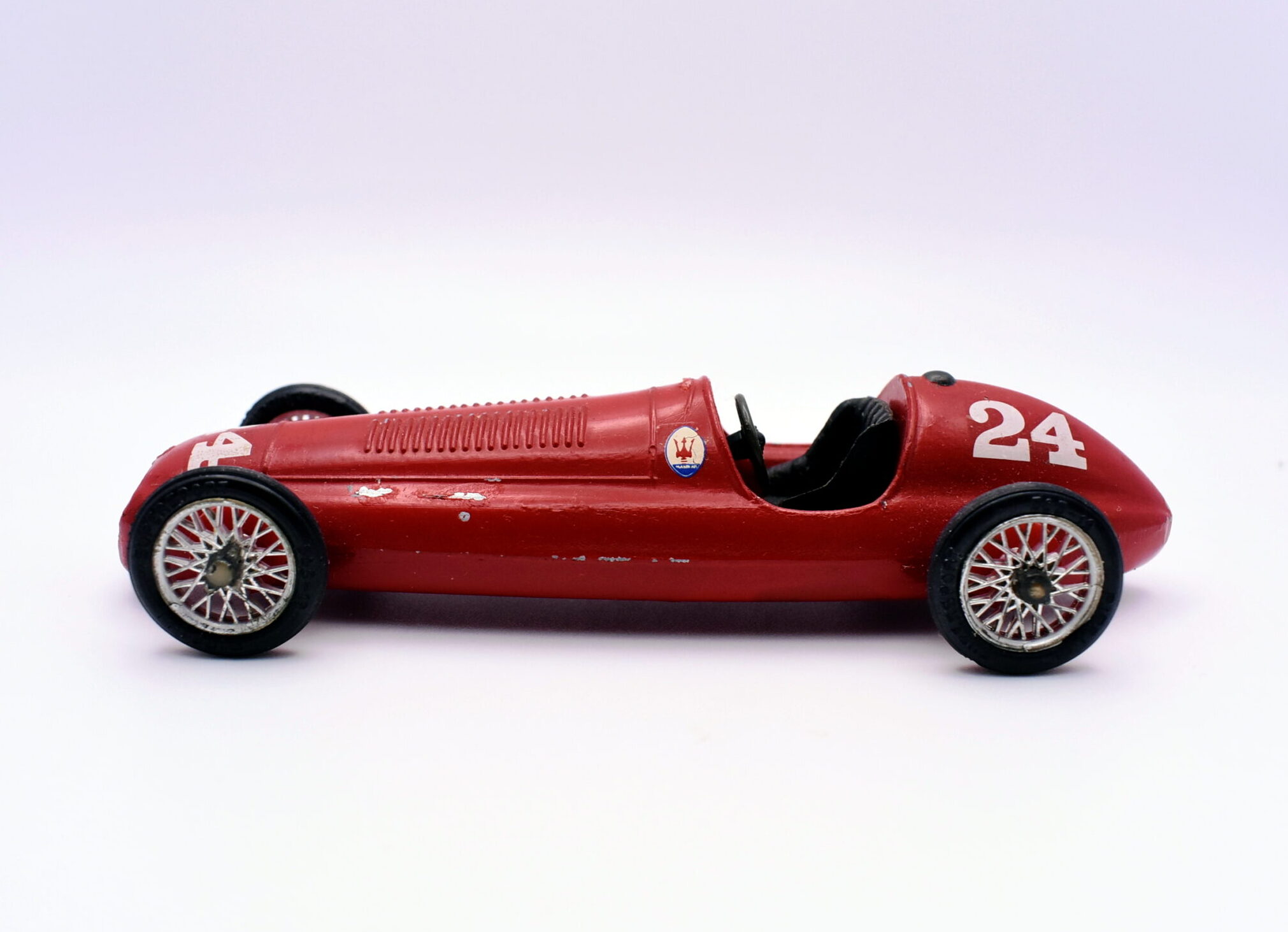 Modellino auto scala 1:43 maserati 4cl/4clt mercury diecast modellismo statico