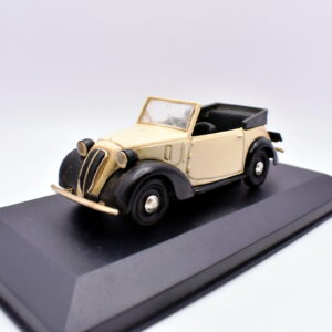 Modellino auto scala 1:43 fiat 508 C 1100 cabriolet Brumm diecast modellismo statico