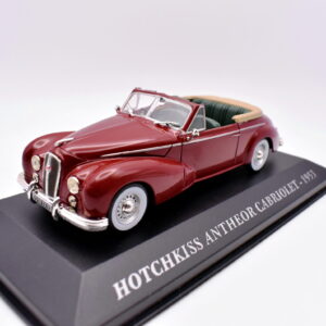 Modellino auto scala 1:43 hotchkiss antheor cabriolet diecast modellismo statico