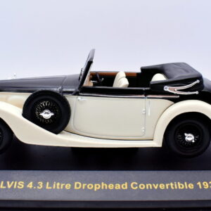 Modellino auto scala 1:43 alvis 4.3 litre drophead convertible diecast modellismo ixo