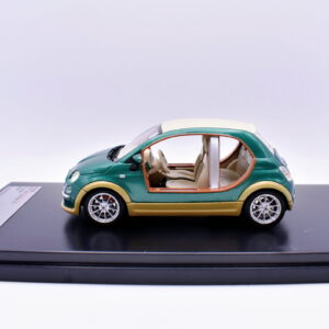 Modellino auto scala 1:43 fiat 500 castagna EV diecast modellismo ixo