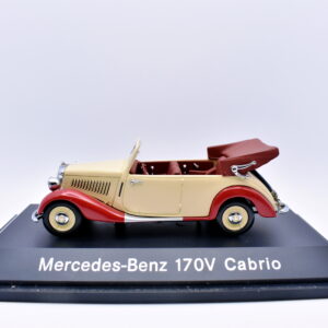 Modellino auto scala 1:43 mercedes benz 170V cabrio schuco modellismo statico