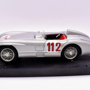 Modellino auto scala 1:43 mercedes benz w196C racing Brumm diecast modellismo statico