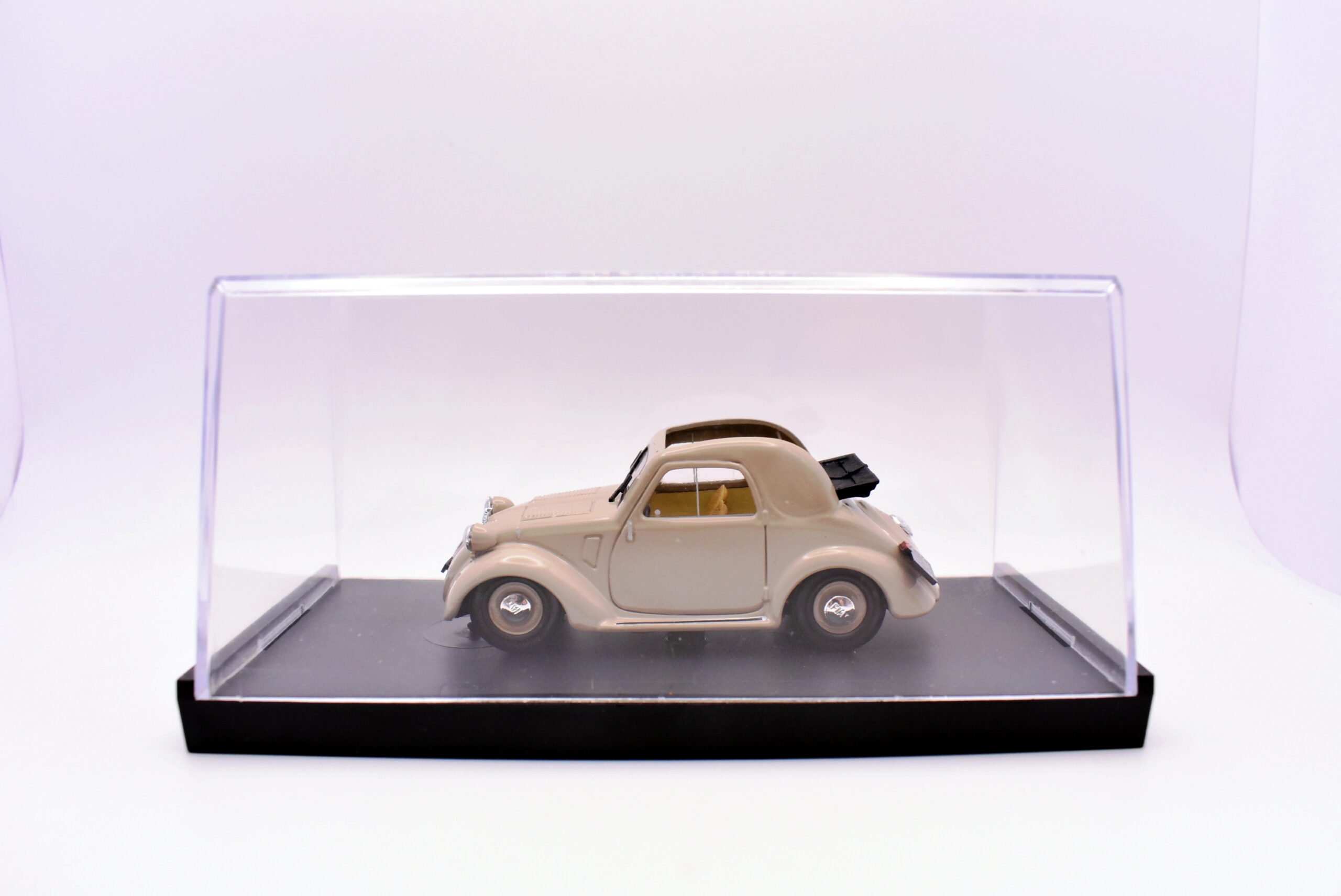 Modellino auto scala 1:43 fiat 500 topolino diecast modellismo collezione brumm - Image 2