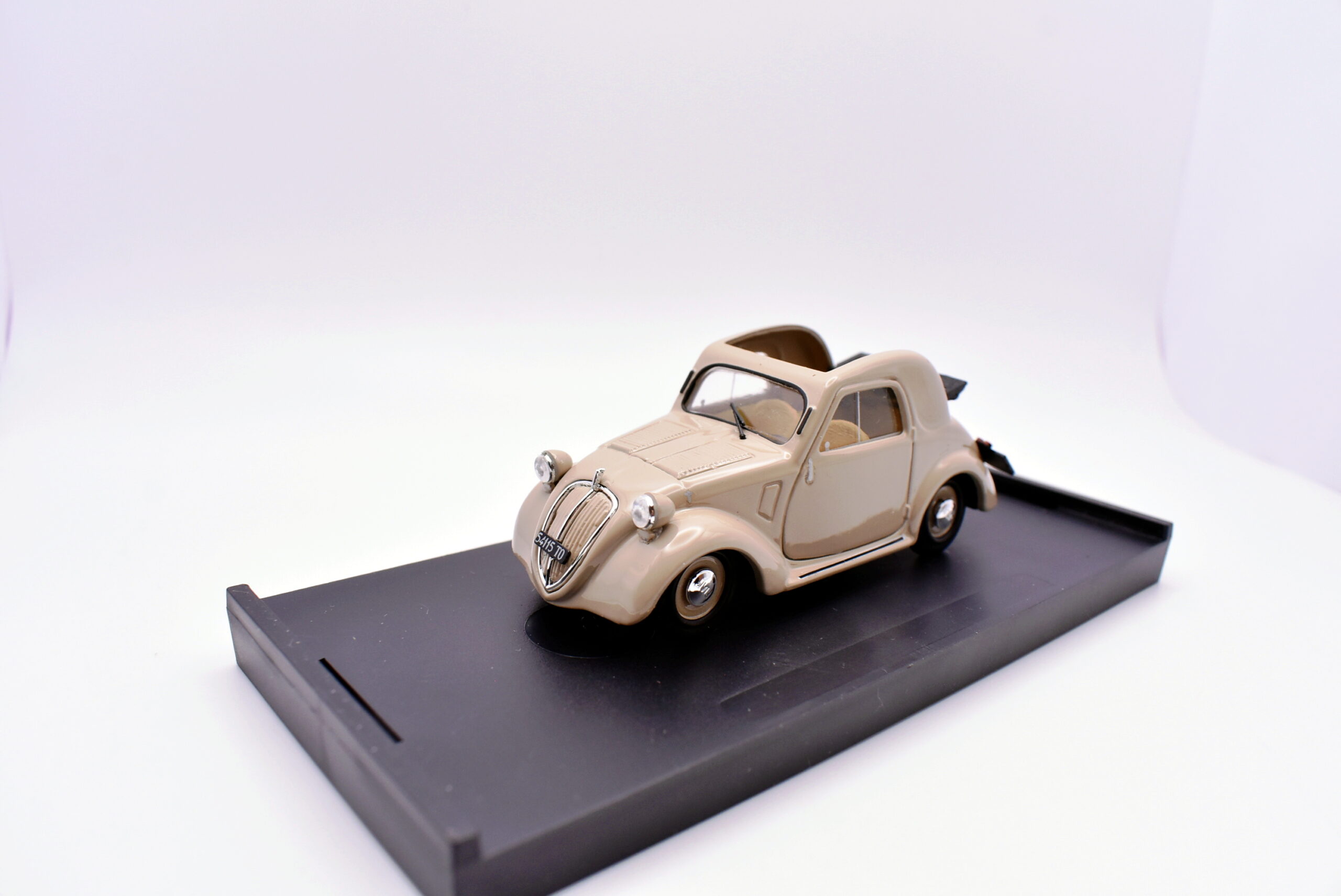 Modellino auto scala 1:43 fiat 500 topolino diecast modellismo collezione brumm - Image 3