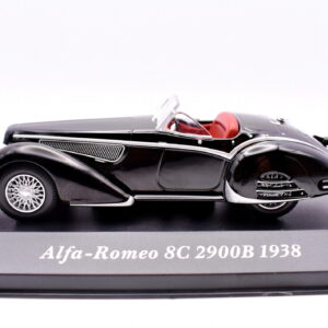 Modellino auto scala 1:43 alfa romeo 8C 2900B diecast modellismo statico