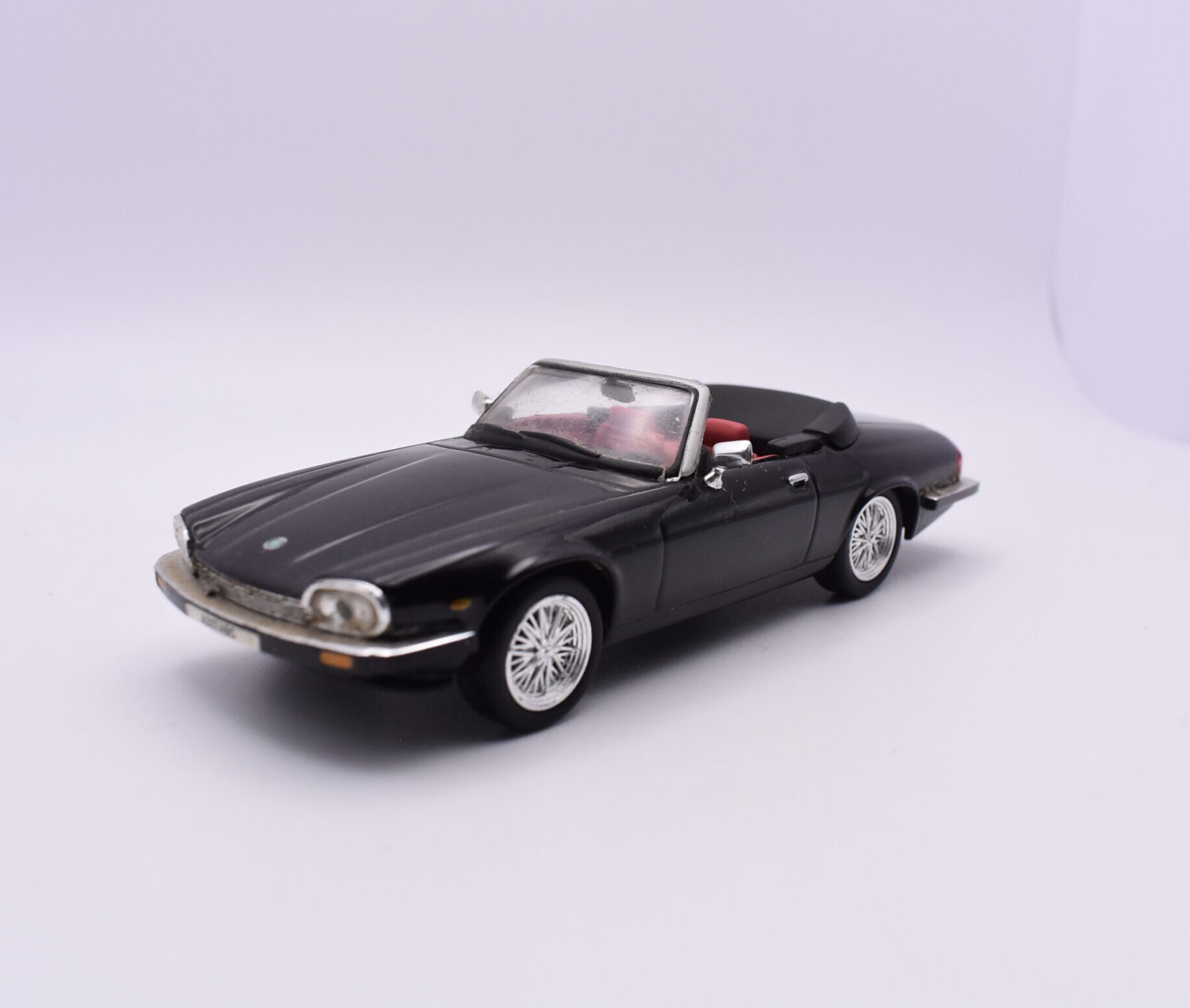 Modellino auto scala 1:43 jaguar xjs cabriolet diecast modellismo statico