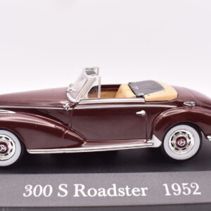 Modellino auto scala 1:43 mercedes benz 300 S roadster diecast modellismo statico