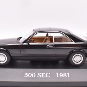 Modellino auto scala 1:43 mercedes benz 500 SEC diecast modellismo statico