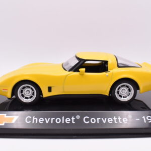 Modellino auto scala 1:43 chevrolet corvette diecast modellismo statico